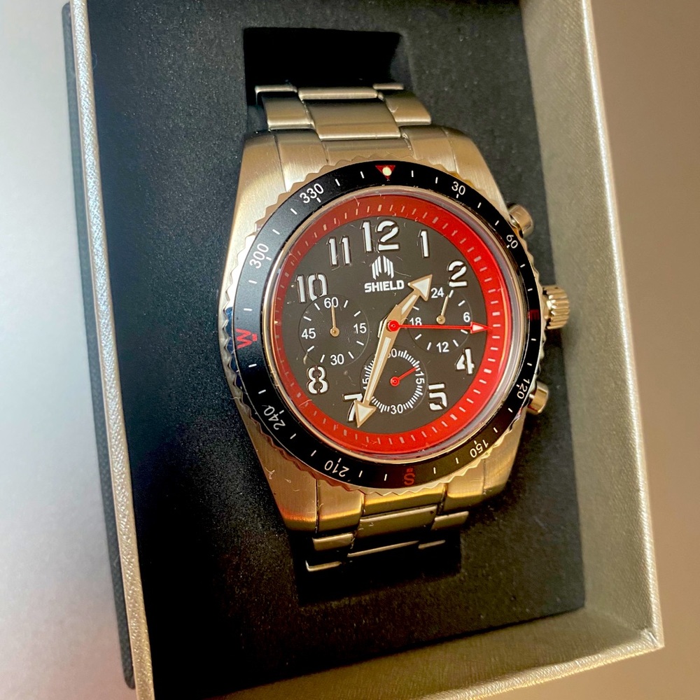 Shield Exley Men's Chronograph Diver Watch